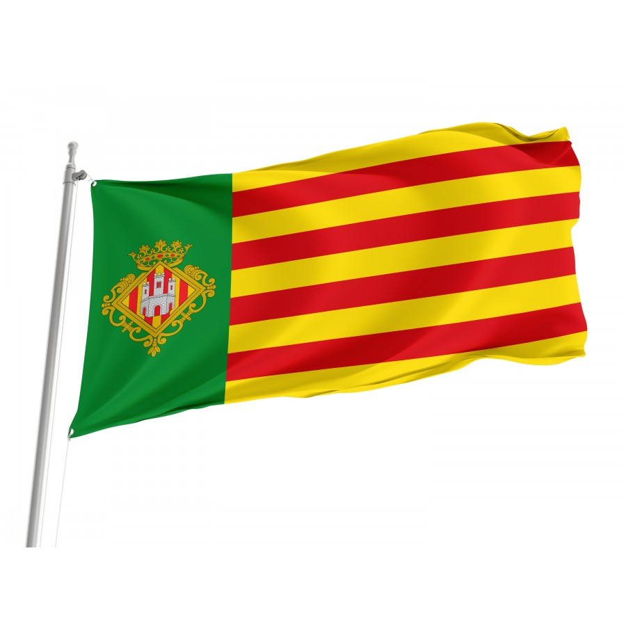 Flag Of Castellon De La Plana, Patriotic Flags, Unique Design Print, Flags For Indoor & Outdoor Use - High Quality Valencia for Indoor and Outdoor Use