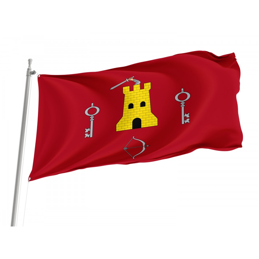 Flag Of Chulilla, Patriotic Flags, Unique Design Print, Flags For Indoor & Outdoor Use - High Quality Valencia for Indoor and Outdoor Use
