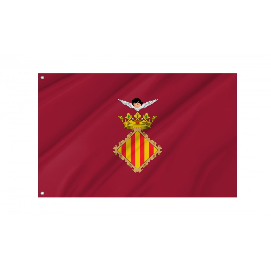 Flag Of Cullera, Patriotic Flags, Unique Design Print, Flags For Indoor & Outdoor Use - High Quality Valencia for Indoor and Outdoor Use