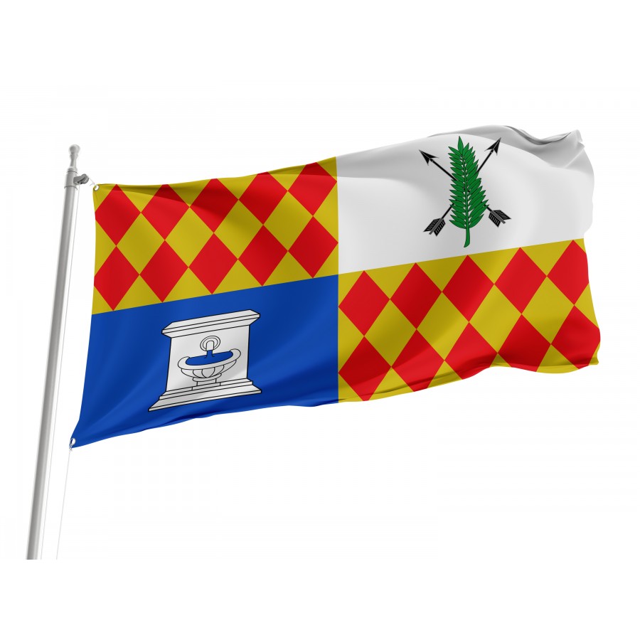 Flag Of La Vilavella, Patriotic Flags, Unique Design Print, Flags For Indoor & Outdoor Use - High Quality Valencia for Indoor and Outdoor Use