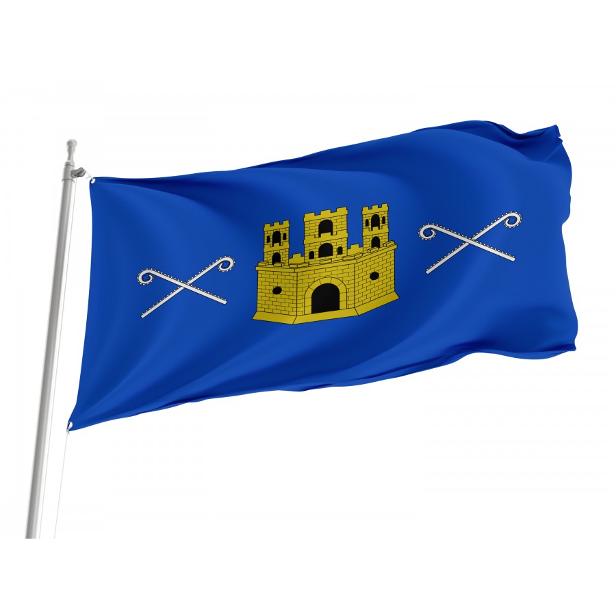 Flag Of Rugat, Patriotic Flags, Unique Design Print, Flags For Indoor & Outdoor Use - High Quality Valencia for Indoor and Outdoor Use