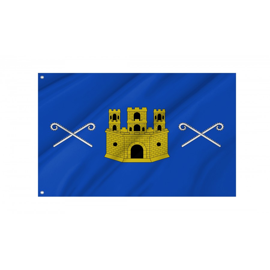 Flag Of Rugat, Patriotic Flags, Unique Design Print, Flags For Indoor & Outdoor Use - High Quality Valencia for Indoor and Outdoor Use