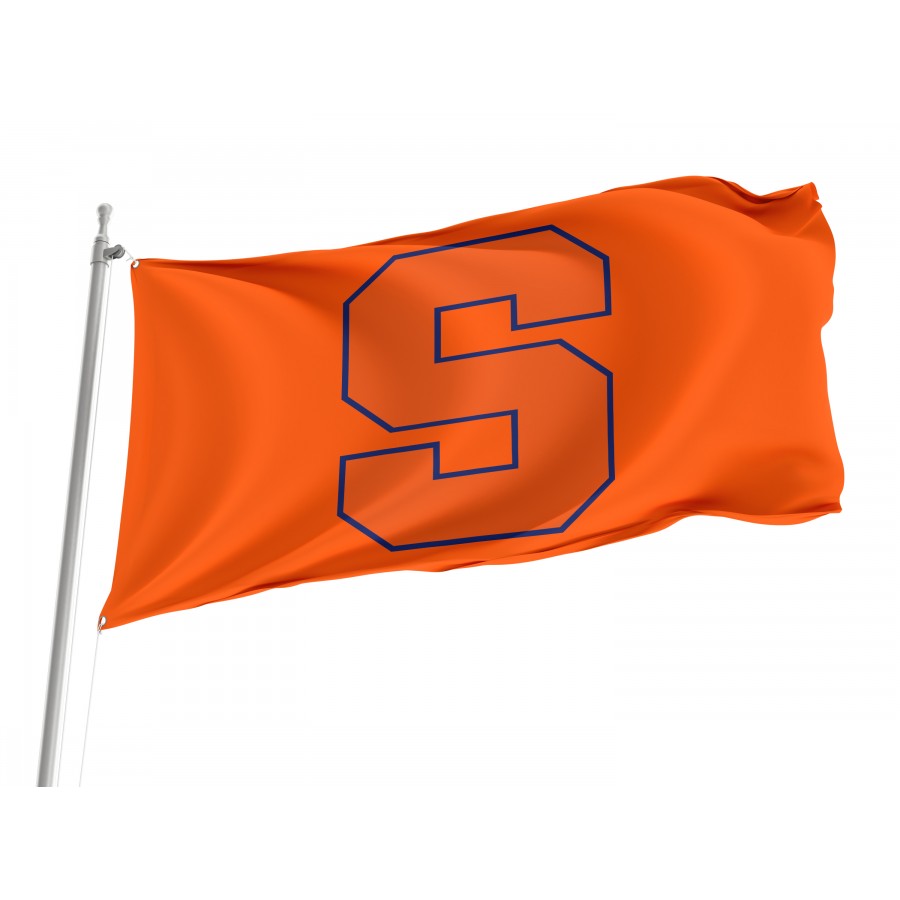 Flag of Syracuse Orange, Unique Design Print, Flags for Indoor & Outdoor Use