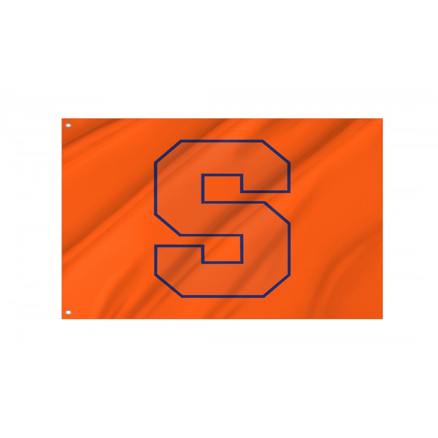 Flag of Syracuse Orange, Unique Design Print, Flags for Indoor & Outdoor Use
