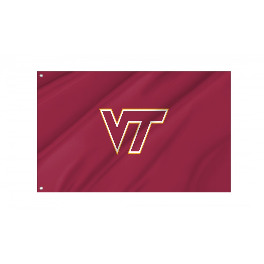 Flag of Virginia Tech Hokies, Unique Design Print, Flags for Indoor & Outdoor Use