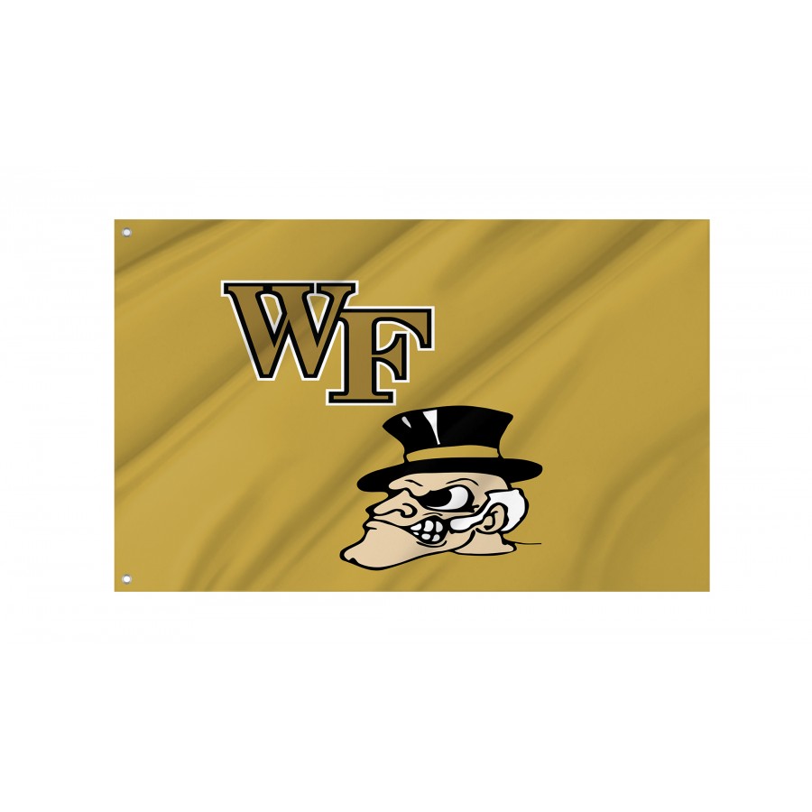 Flag of Wake Forest Demon Deacons, Unique Design Print, Flags for Indoor & Outdoor Use