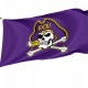 East Carolina Pirates Flag for Indoor & Outdoor Use - Imagine 1