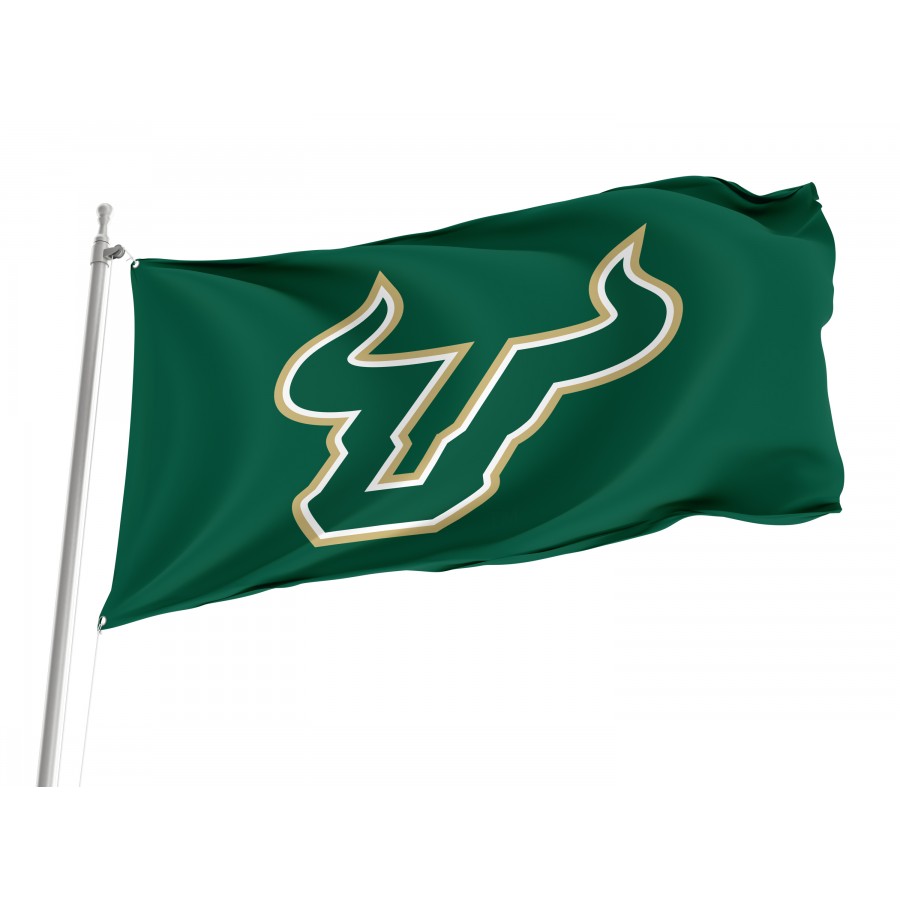 Flag of South Florida Bulls, Unique Design Print, Flags for Indoor & Outdoor Use