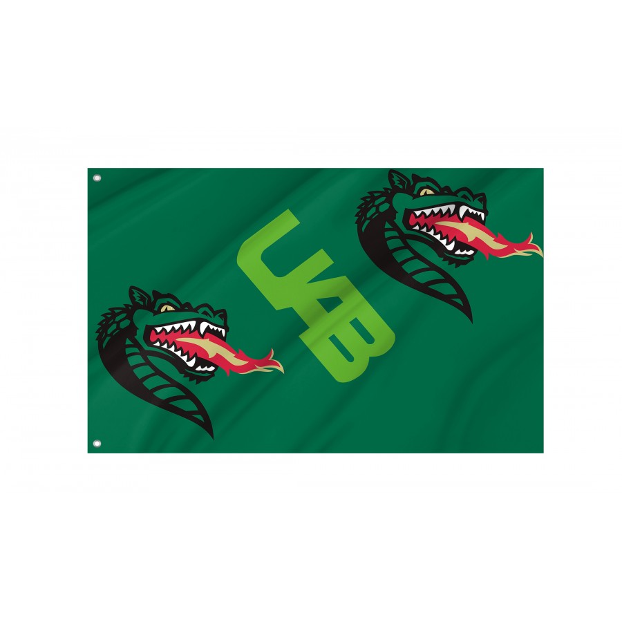Flag of UAB Blazers, Unique Design Print, Flags for Indoor & Outdoor Use