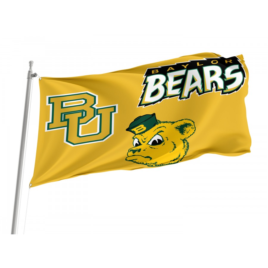 Flag of Baylor Bears, Unique Design Print, Flags for Indoor & Outdoor Use