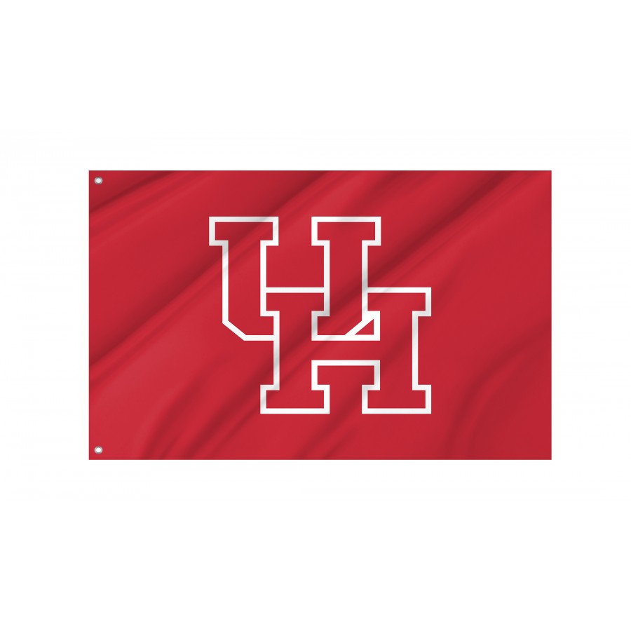 Flag of Houston Cougars, Unique Design Print, Flags for Indoor & Outdoor Use