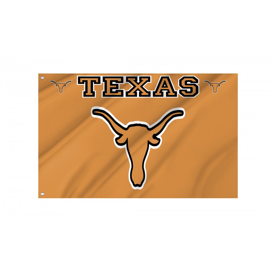 Flag of Texas Longhorns, Unique Design Print, Flags for Indoor & Outdoor Use