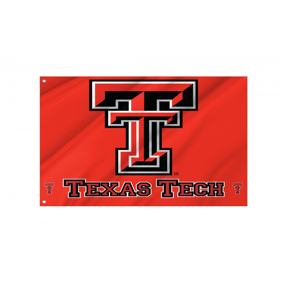 Flag of Texas Tech Red Raiders, Unique Design Print, Flags for Indoor & Outdoor Use