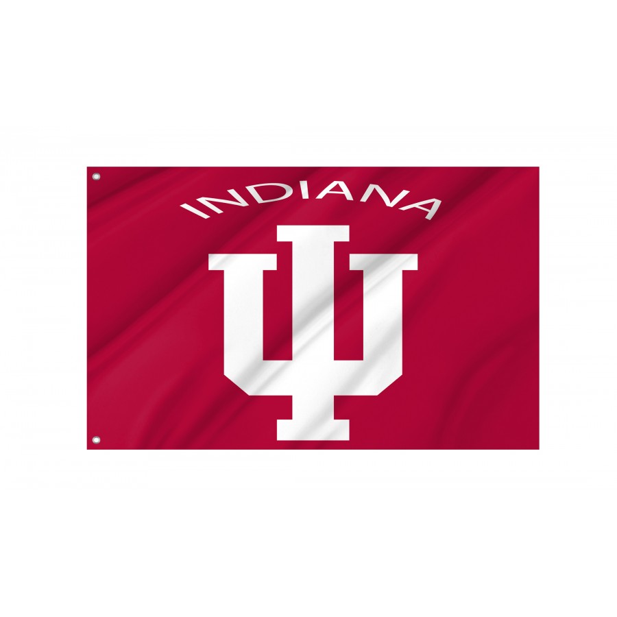 Flag of Indiana Hoosiers, Unique Design Print, Flags for Indoor & Outdoor Use