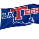 Flag of Louisiana Tech Bulldogs, Unique Design Print, Flags for Indoor & Outdoor Use - Imagine 1
