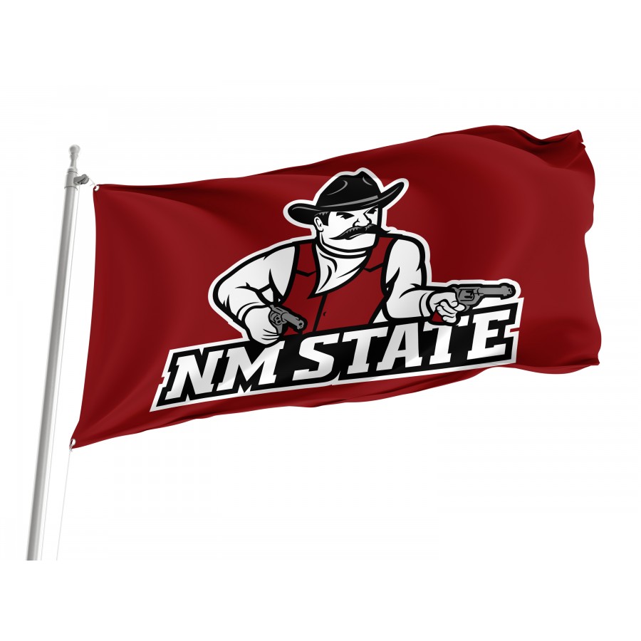 Flag of New Mexico State Aggies, Unique Design Print, Flags for Indoor & Outdoor Use