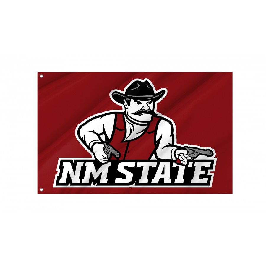 Flag of New Mexico State Aggies, Unique Design Print, Flags for Indoor & Outdoor Use
