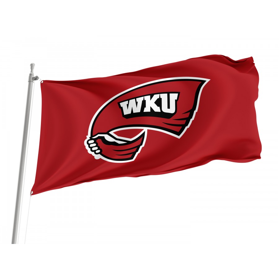 Flag of Western Kentucky Hilltoppers, Unique Design Print, Flags for Indoor & Outdoor Use