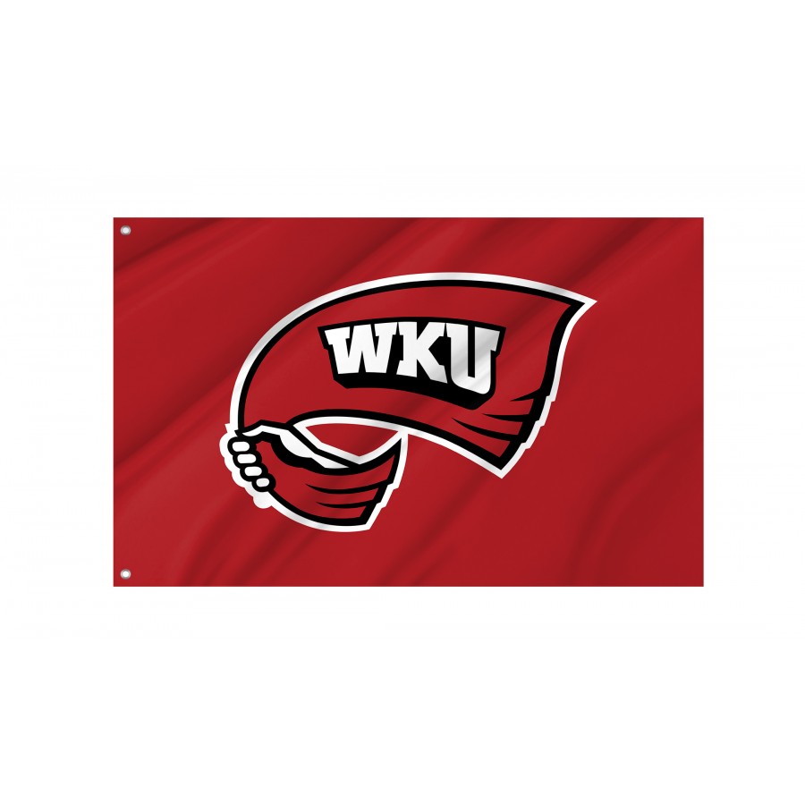 Flag of Western Kentucky Hilltoppers, Unique Design Print, Flags for Indoor & Outdoor Use