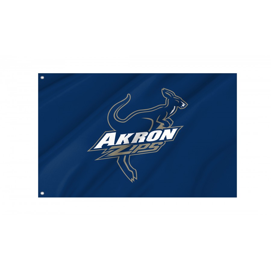 Flag of Akron Zips, Unique Design Print, Flags for Indoor & Outdoor Use
