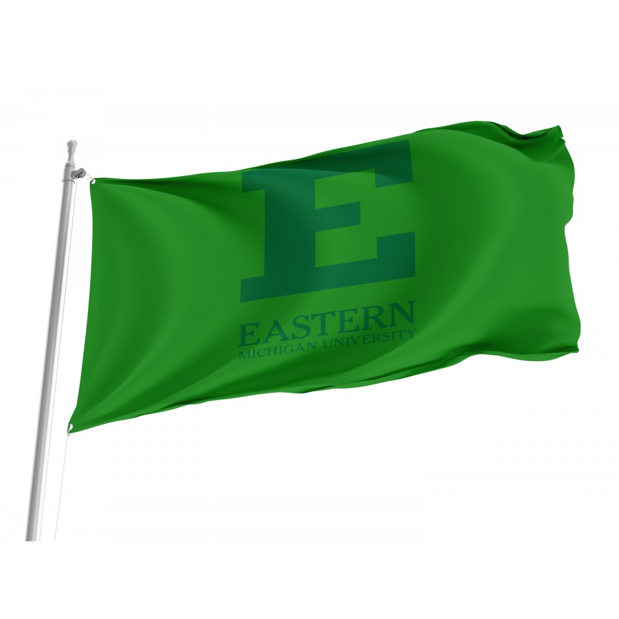 Flag of Eastern Michigan Eagles, Unique Design Print, Flags for Indoor & Outdoor Use