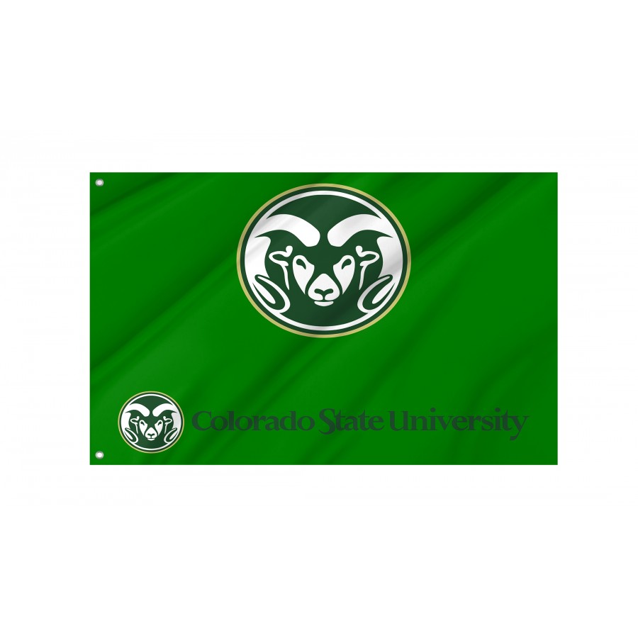 Flag of Colorado State Rams, Unique Design Print, Flags for Indoor & Outdoor Use
