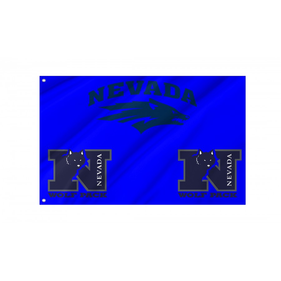 Flag of Nevada Wolf Pack, Unique Design Print, Flags for Indoor & Outdoor Use