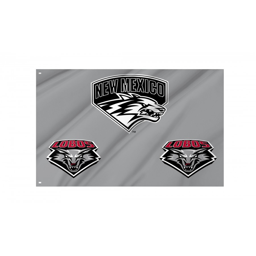 Flag of New Mexico Lobos, Unique Design Print, Flags for Indoor & Outdoor Use
