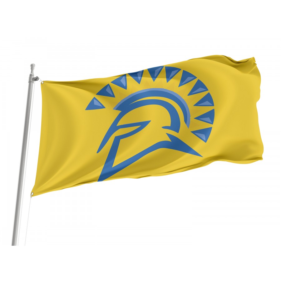 Flag of San José State Spartans, Unique Design Print, Flags for Indoor & Outdoor Use