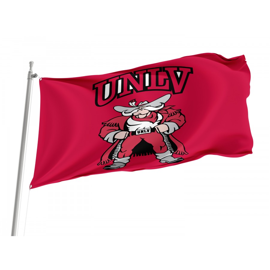 Flag of UNLV Rebels, Unique Design Print, Flags for Indoor & Outdoor Use