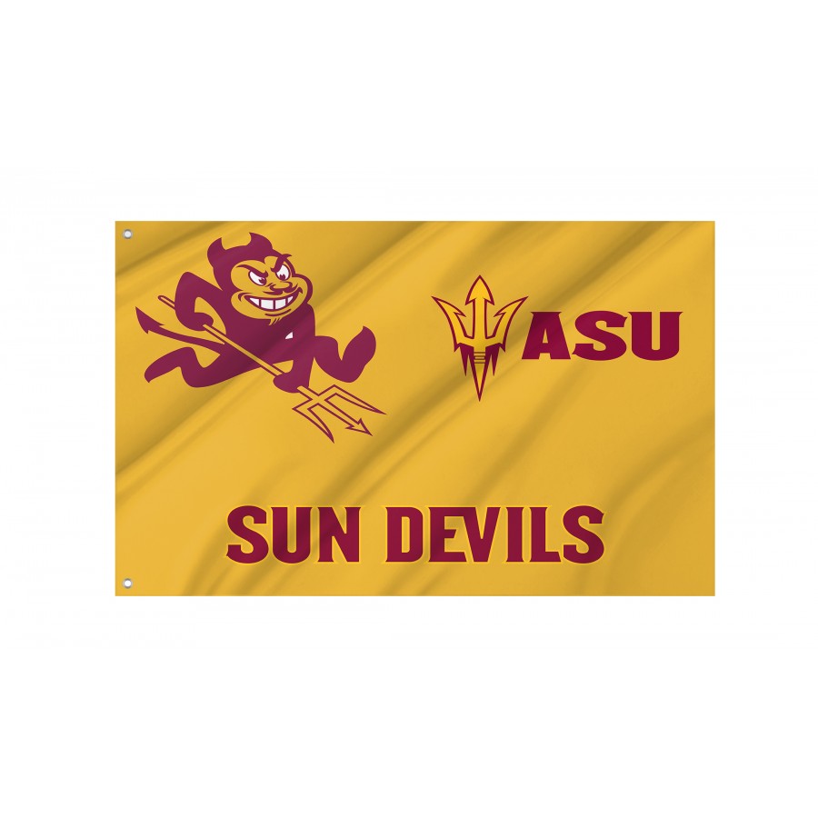 Flag of Arizona State Sun Devils, Unique Design Print, Flags for Indoor & Outdoor Use