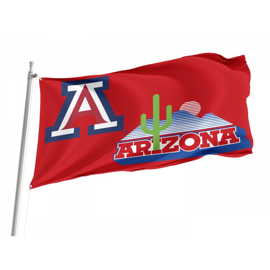 Flag of Arizona Wildcats, Unique Design Print, Flags for Indoor & Outdoor Use