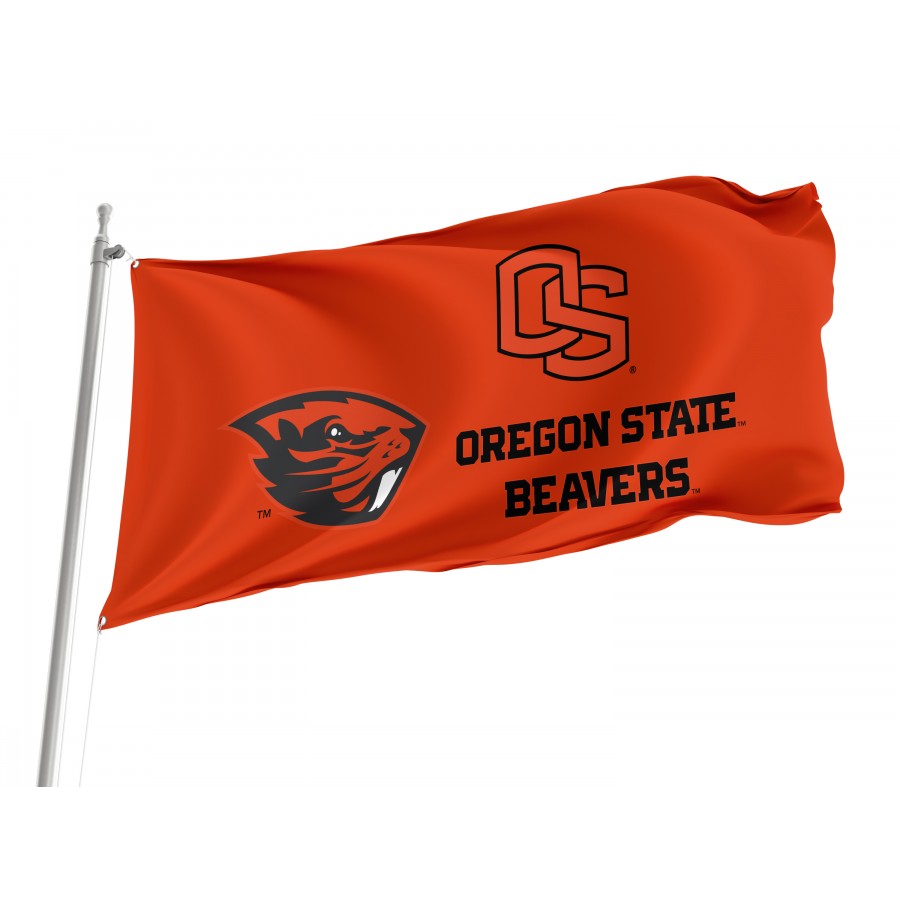 Flag of Oregon State Beavers, Unique Design Print, Flags for Indoor & Outdoor Use