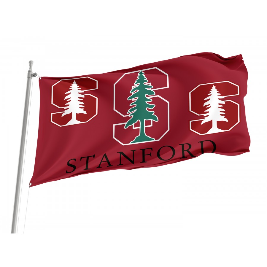 Flag of Stanford Cardinal, Unique Design Print, Flags for Indoor & Outdoor Use