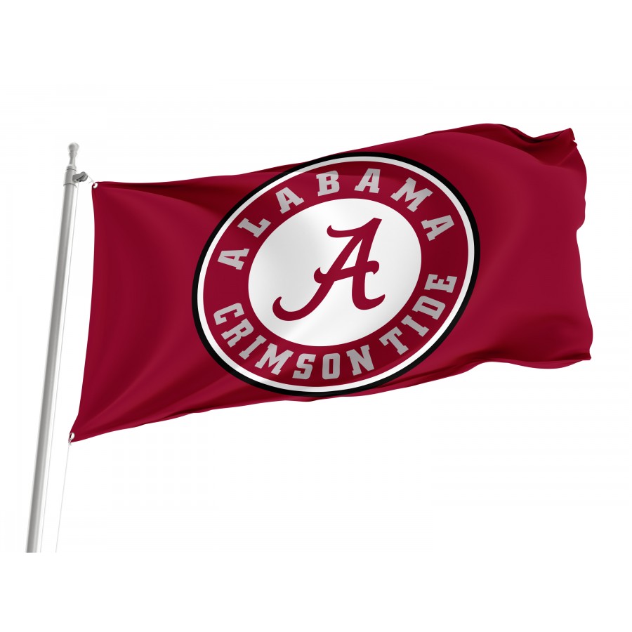 Flag of Alabama Crimson Tide, Unique Design Print, Flags for Indoor & Outdoor Use