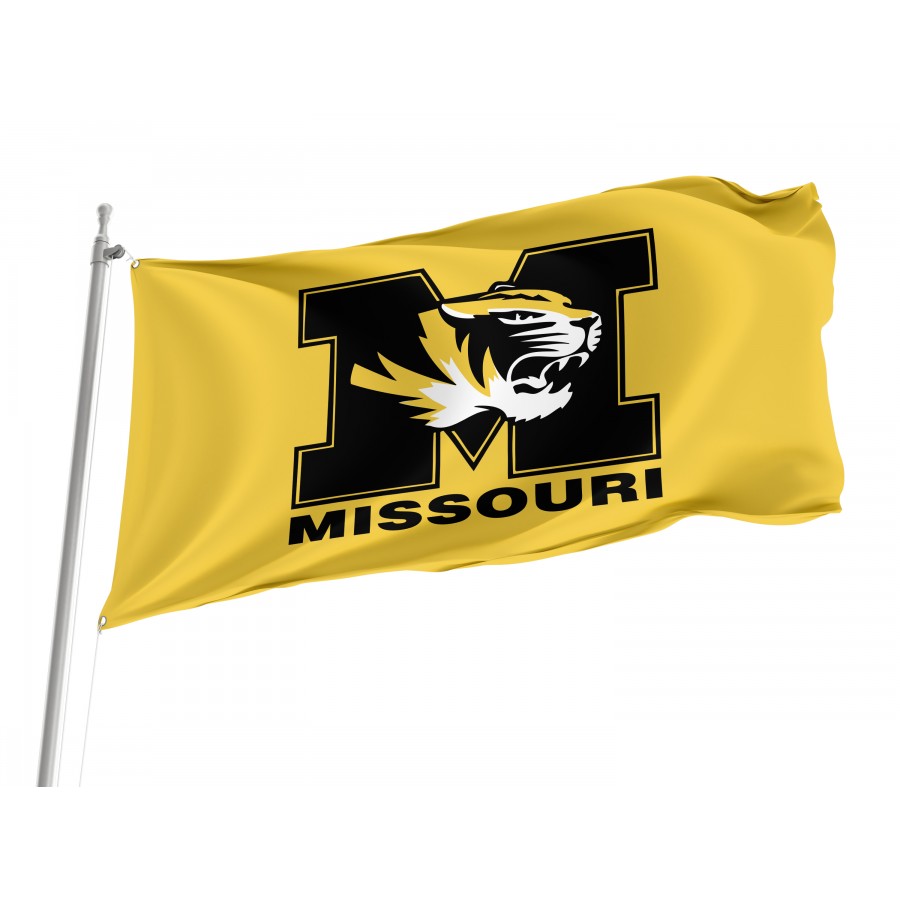 Flag of Missouri Tigers, Unique Design Print, Flags for Indoor & Outdoor Use