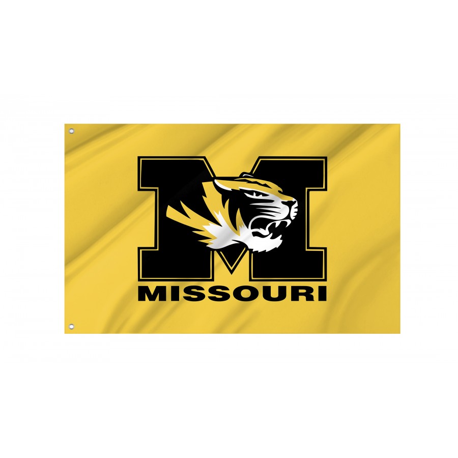 Flag of Missouri Tigers, Unique Design Print, Flags for Indoor & Outdoor Use