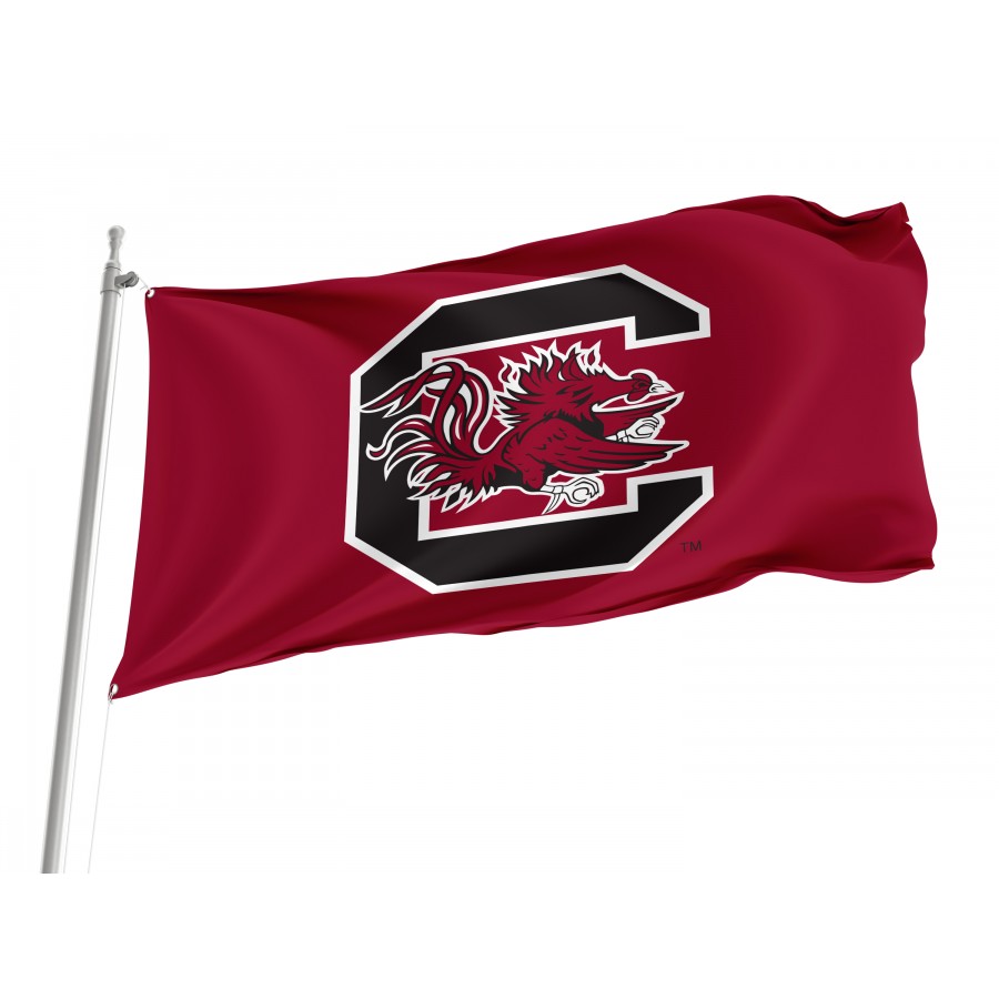Flag of South Carolina Gamecocks, Unique Design Print, Flags for Indoor & Outdoor Use