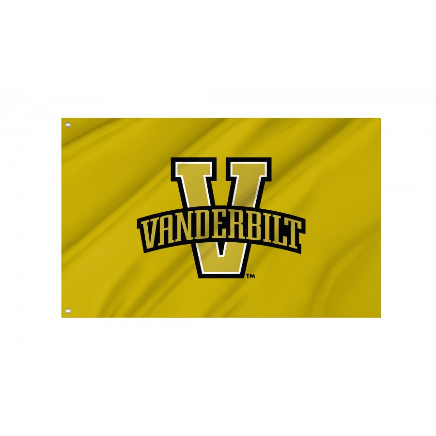 Flag of Vanderbilt Commodores, Unique Design Print, Flags for Indoor & Outdoor Use