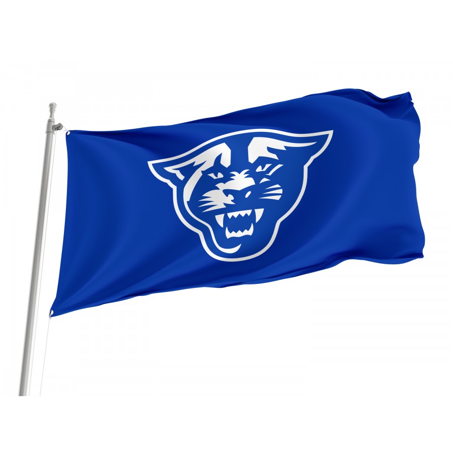 Flag of Georgia State Panthers, Unique Design Print, Flags for Indoor & Outdoor Use