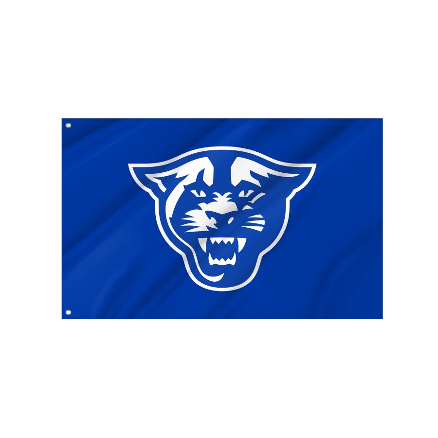 Flag of Georgia State Panthers, Unique Design Print, Flags for Indoor & Outdoor Use