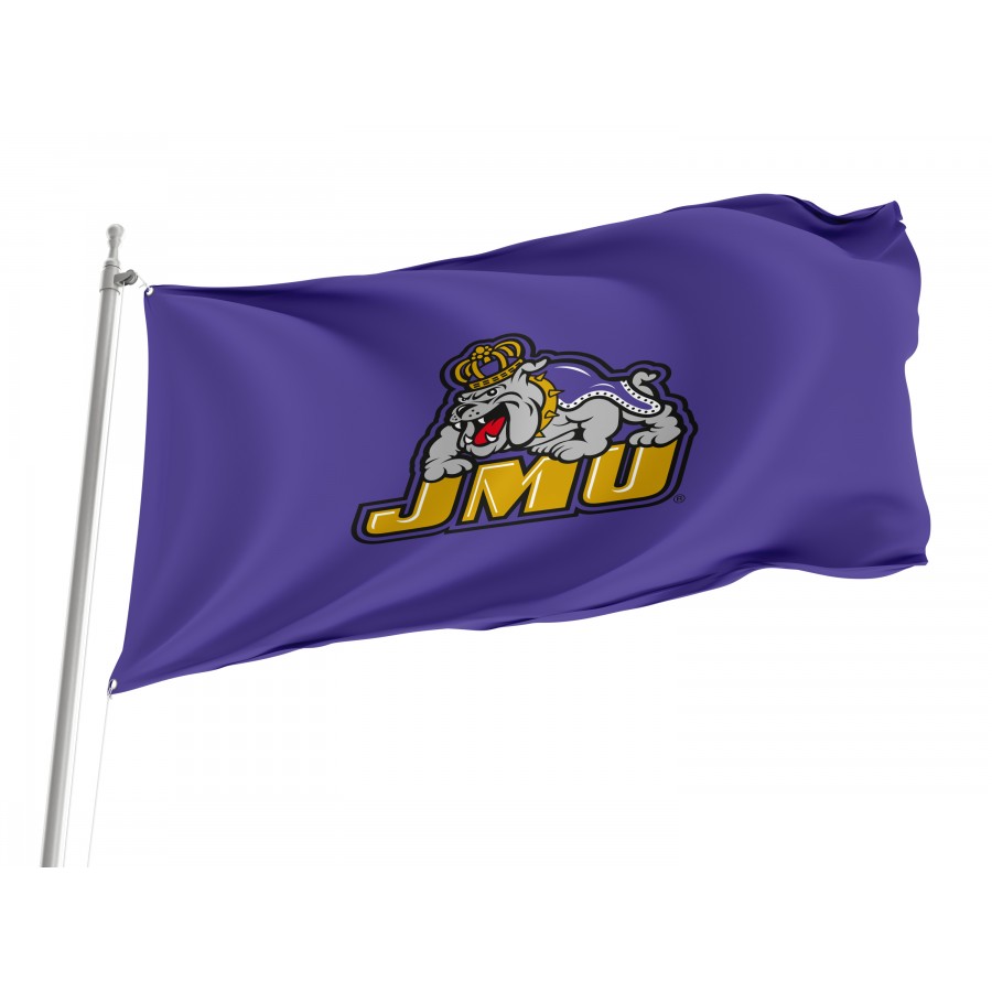 Flag of James Madison Dukes, Unique Design Print, Flags for Indoor & Outdoor Use