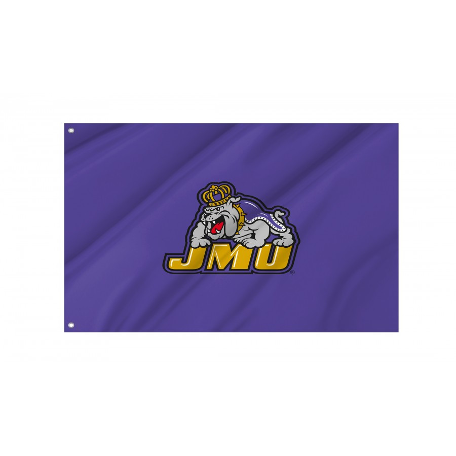 Flag of James Madison Dukes, Unique Design Print, Flags for Indoor & Outdoor Use