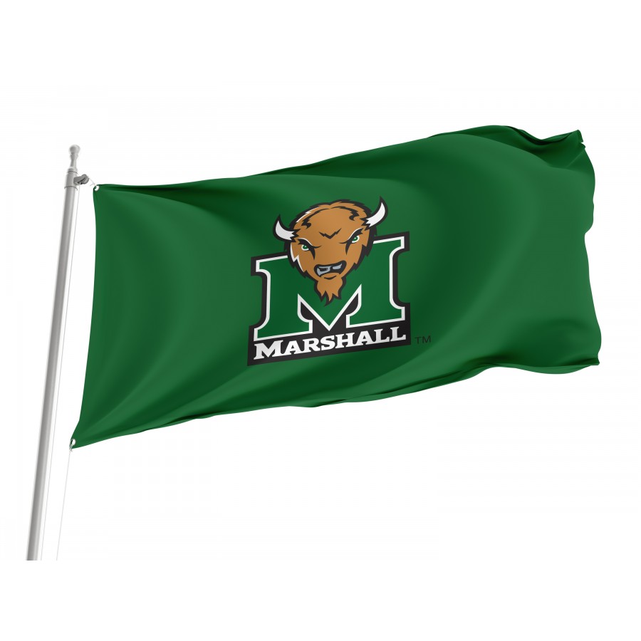 Flag of Marshall Thundering Herd, Unique Design Print, Flags for Indoor & Outdoor Use