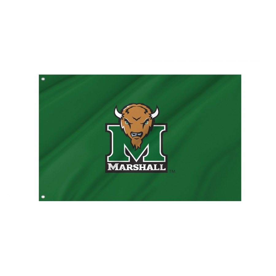 Flag of Marshall Thundering Herd, Unique Design Print, Flags for Indoor & Outdoor Use