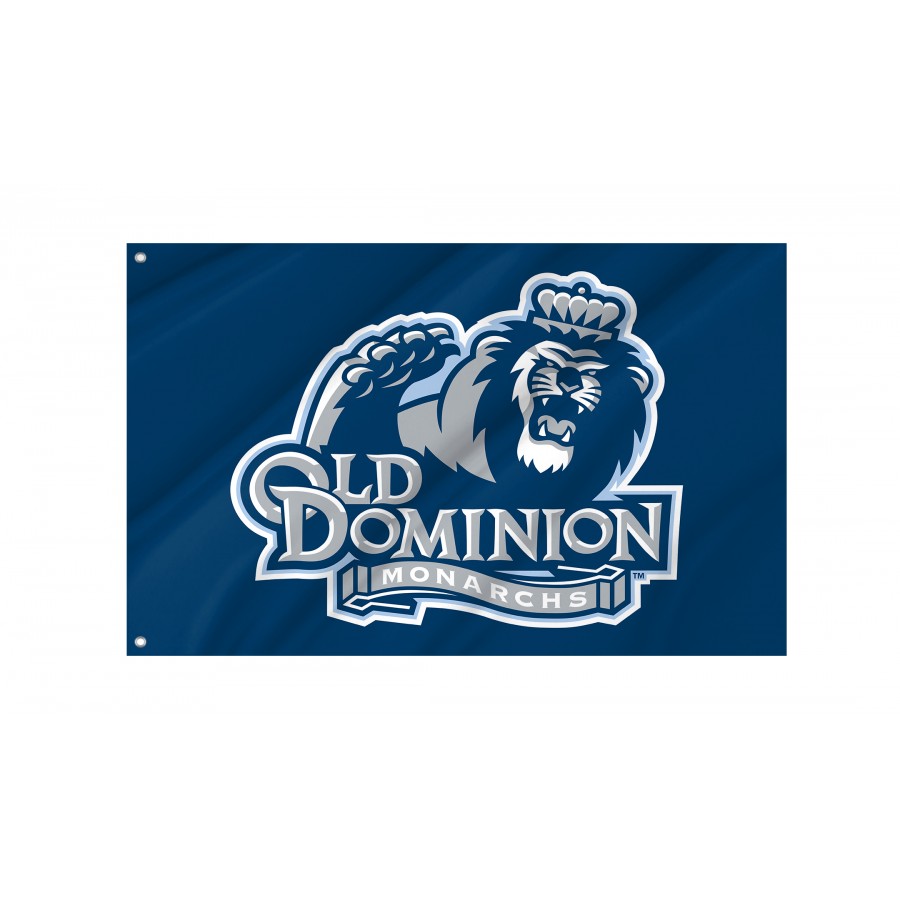 Flag of Old Dominion Monarchs, Unique Design Print, Flags for Indoor & Outdoor Use