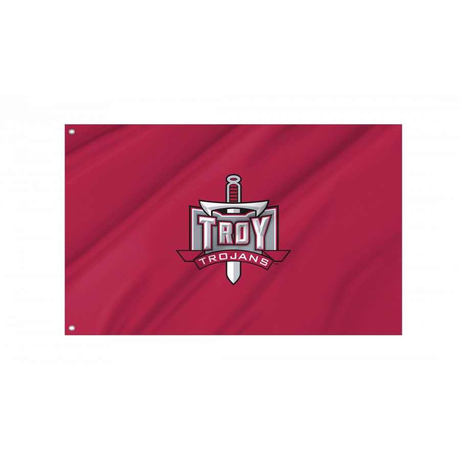 Flag of Troy Trojans, Unique Design Print, Flags for Indoor & Outdoor Use