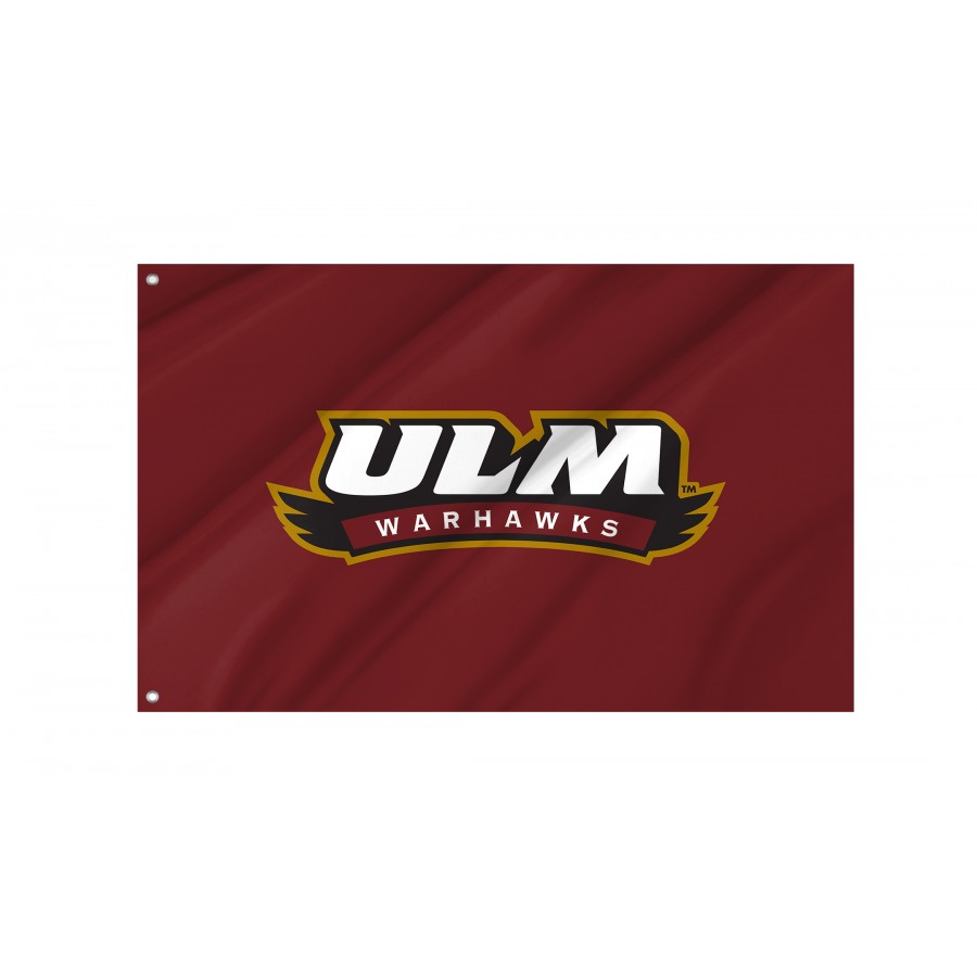 Flag of UL Monroe Warhawks, Unique Design Print, Flags for Indoor & Outdoor Use