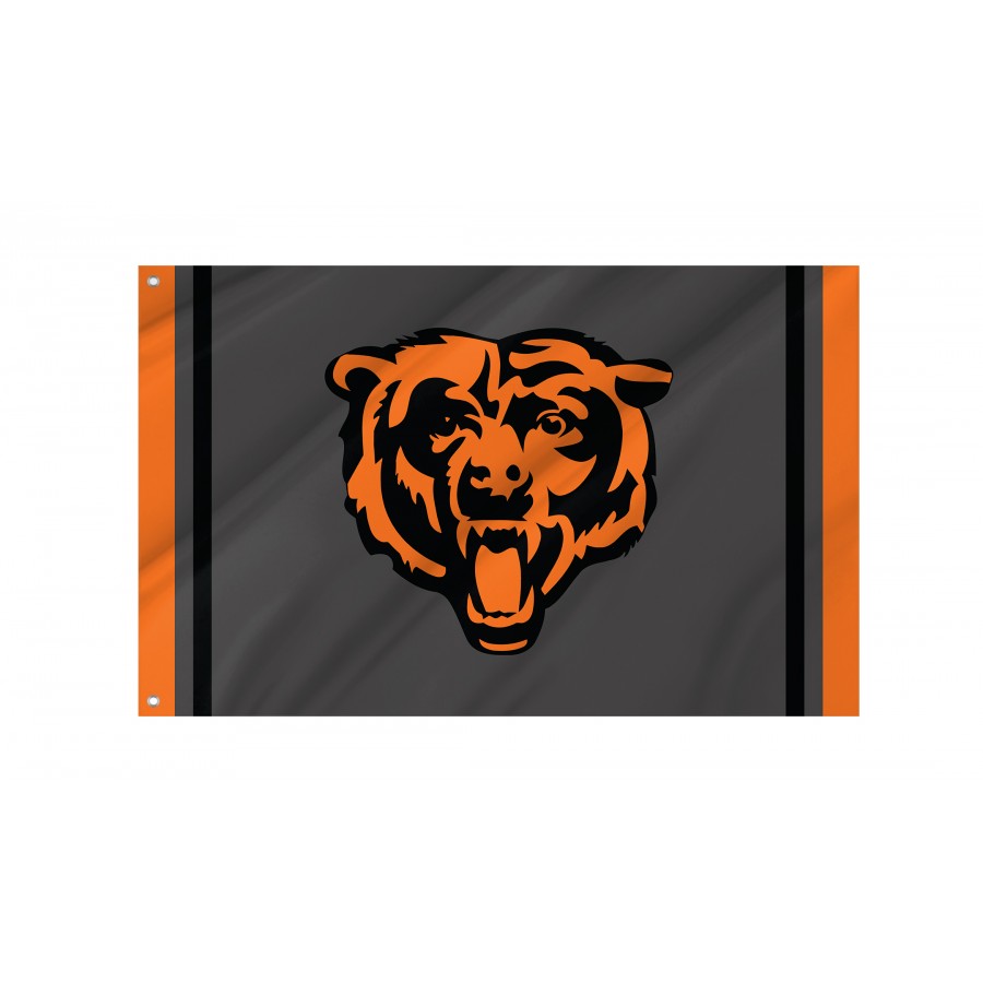 Chicago Bears Blackout Sideline Flag, CHBS