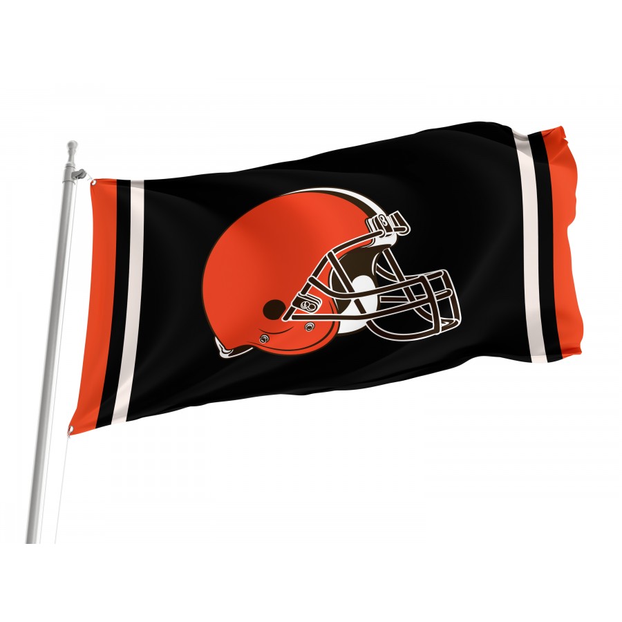 Cleveland Browns Helmet Flag, CLBHEL